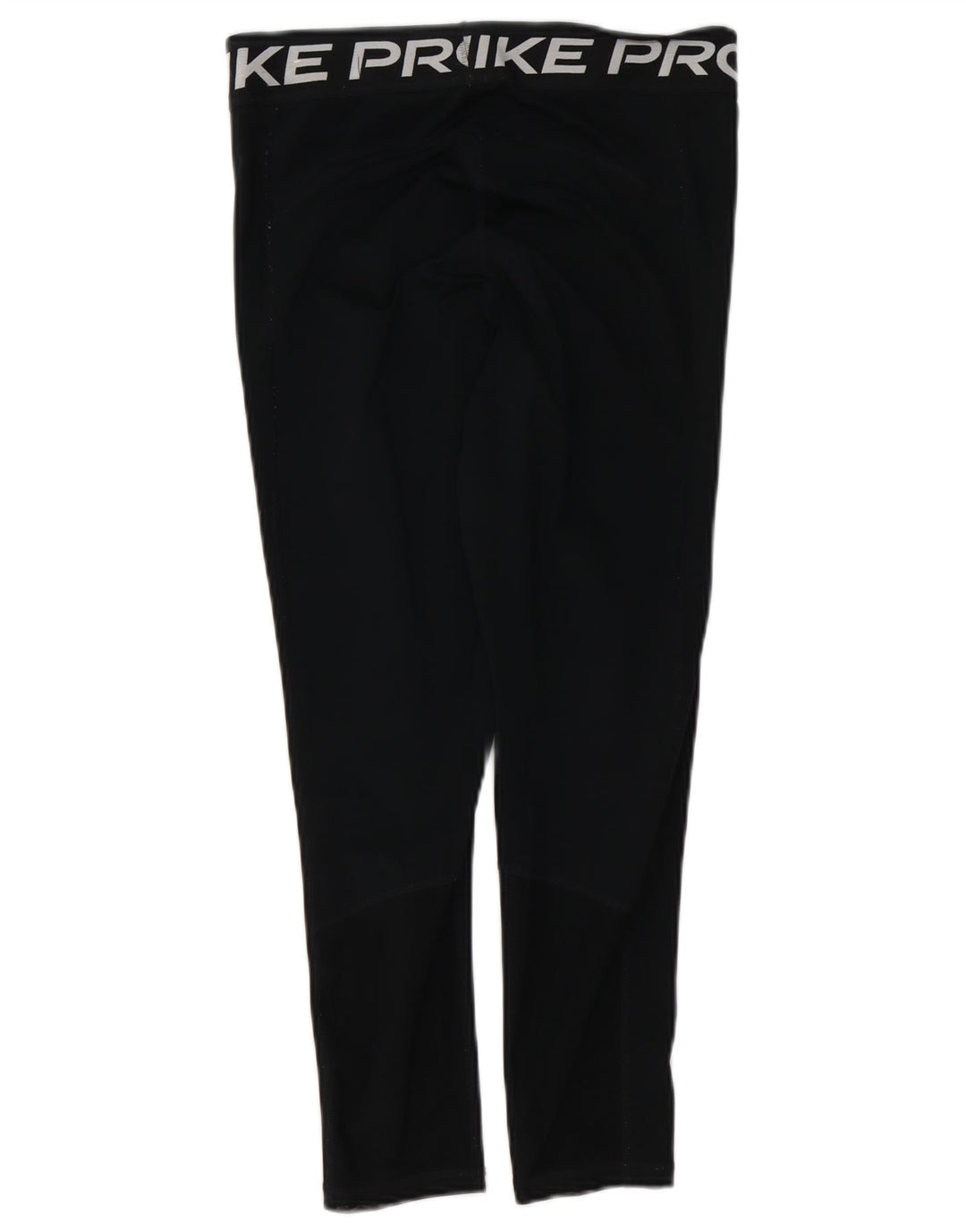 NIKE Ženske Dri Fit grafičke tajice UK 12 Srednje crni poliester