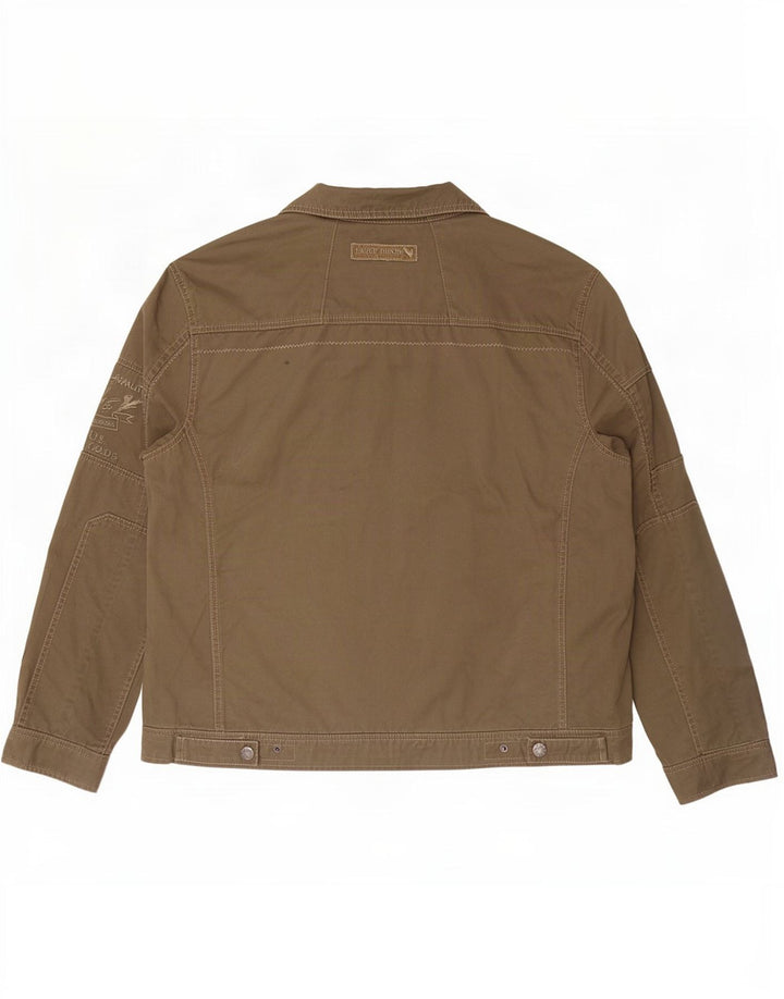 Vintage muška bomber jakna UK 42 XL kaki pamuk