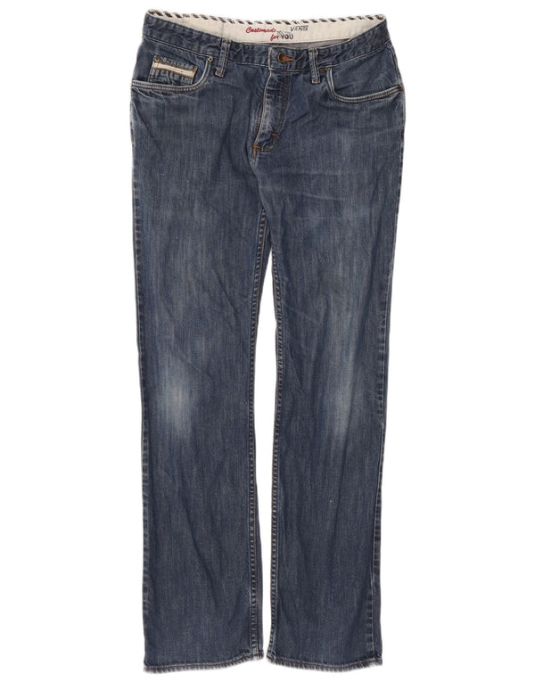 Vans muške ravne traperice W32 L32 plavi pamuk