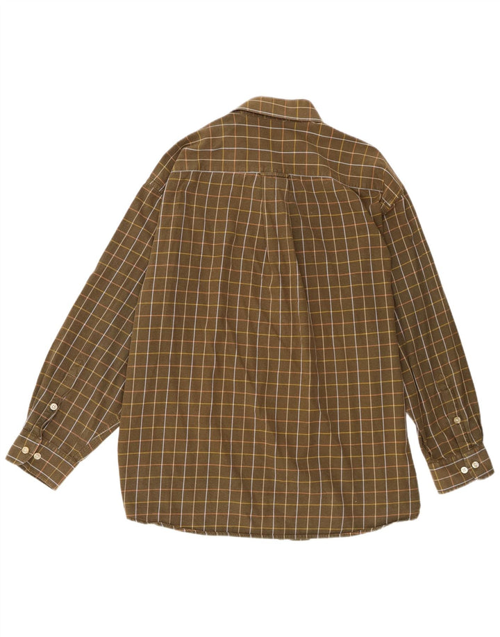 Orvis muška košulja 2XL kaki karirani pamuk