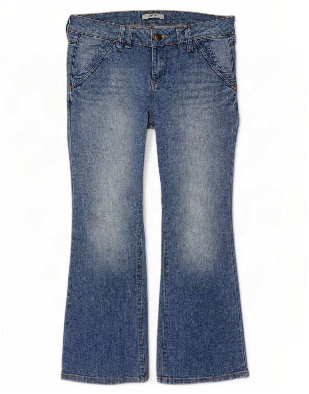 Ženske traperice Esprit Bootcut W29 L30 plavi pamuk