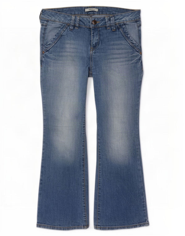 Ženske traperice Esprit Bootcut W29 L30 plavi pamuk