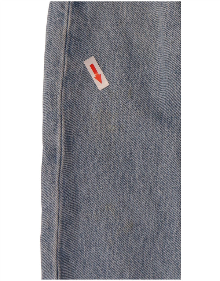Levi's muške ravne traperice W34 L30 plavi pamuk