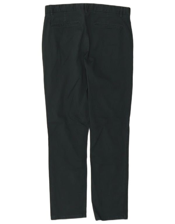 FAT FACE Muške uske chino hlače W34 L30 Zeleni pamuk