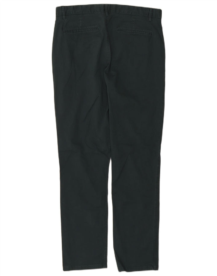 FAT FACE Muške uske chino hlače W34 L30 Zeleni pamuk