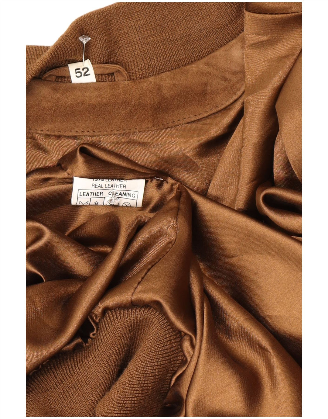 Vintage muška antilop jakna IT 52 XL smeđa koža