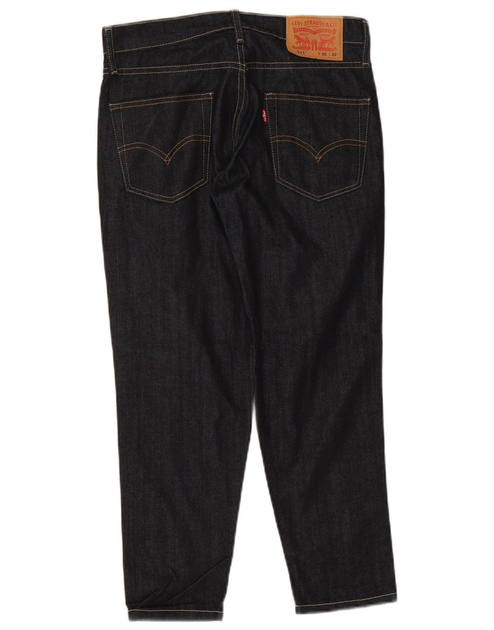LEVI'S Ženske 511 uske skraćene traperice W30 L24 tamnoplavi pamuk