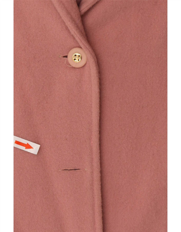 Vintage ženska jakna sa 2 gumba IT 50 XL Pink Wool