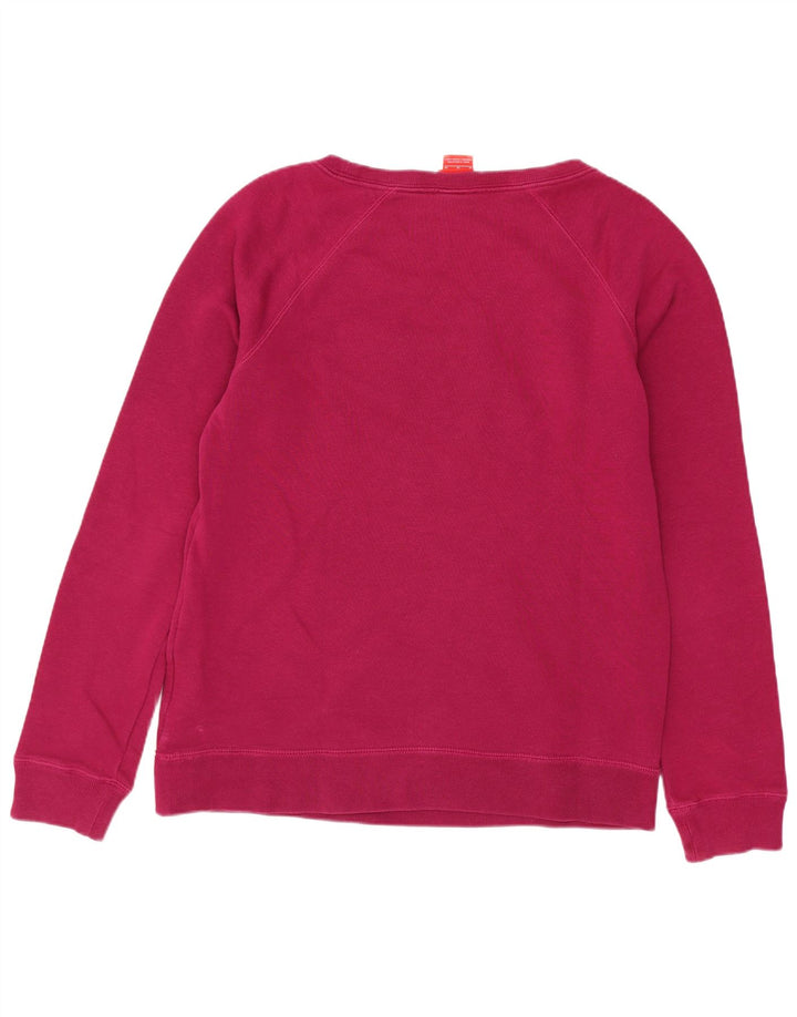 Ženska majica Nike Graphic Sweatshirt UK 14 srednje ružičasti pamuk