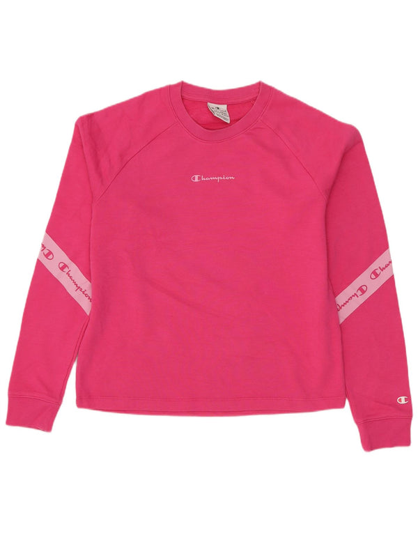 Champion Girls Graphic Regular Fit Sweatshirt džemper 15-16 godina, ružičasta