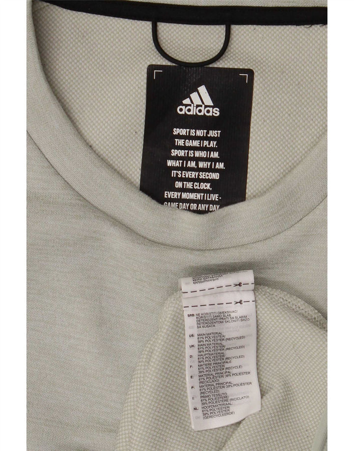Adidas muška trenirka s grafičkim motivima, srednje zeleni poliester