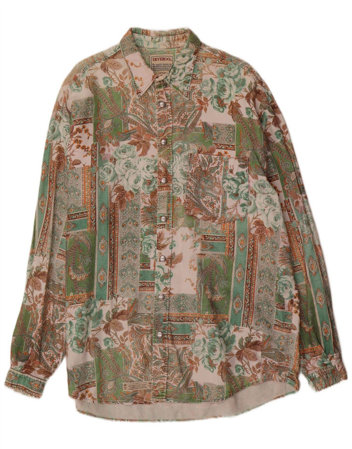 DEVERGO Muška košulja XL Raznobojni patchwork pamuk