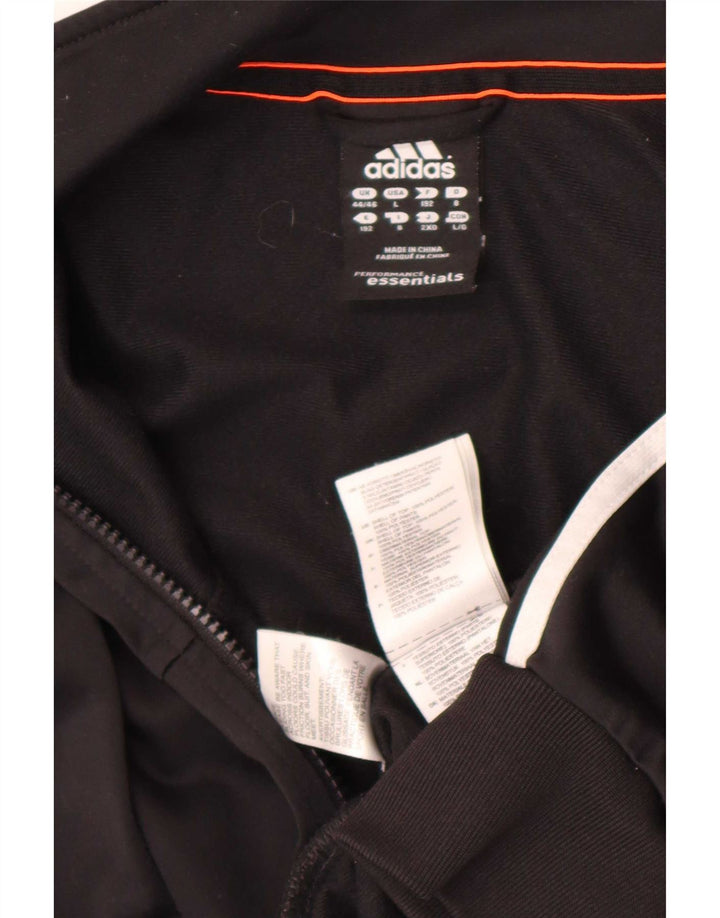 Adidas muška trenirka Climalite gornja jakna UK 44/46 veliki crni poliester
