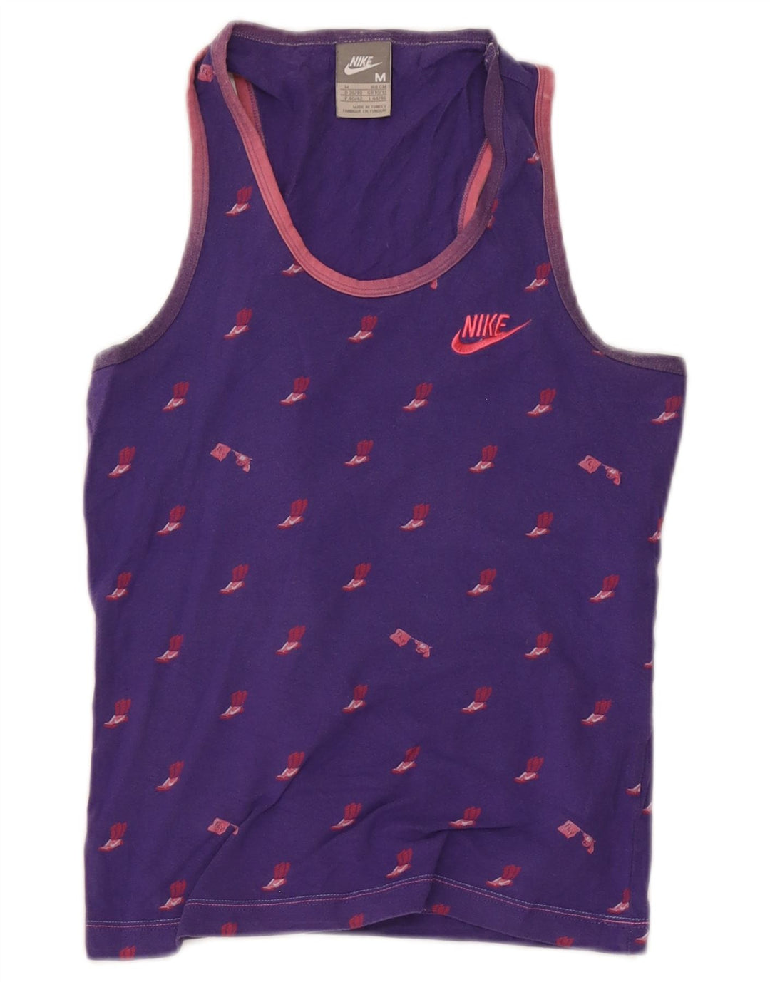 Nike Ženski grafički prsluk UK 10/12 Srednje ljubičasta