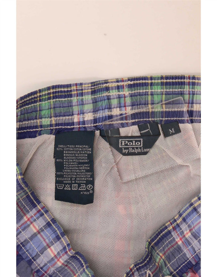 Polo Ralph Lauren muške kratke hlače za plivanje srednje raznobojne karirane pamuk