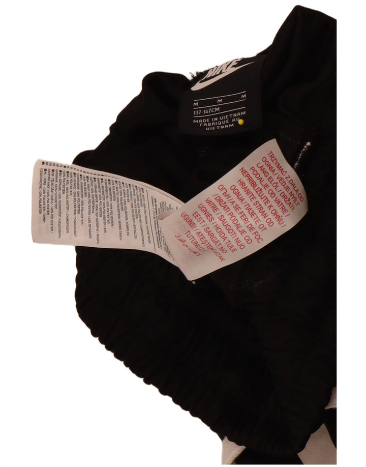 Nike Boys Trenirka Hlače Joggers 10-11 Years Medium Black Colourblock