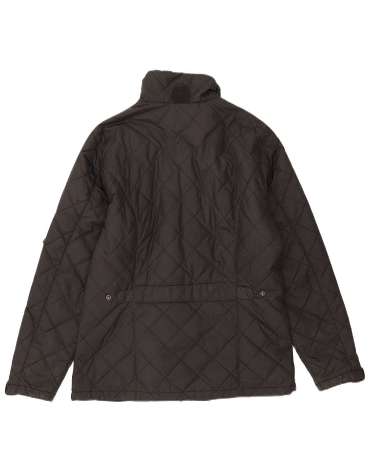 Schoffel ženska prevelika prošivena jakna UK 10, mali crni poliester