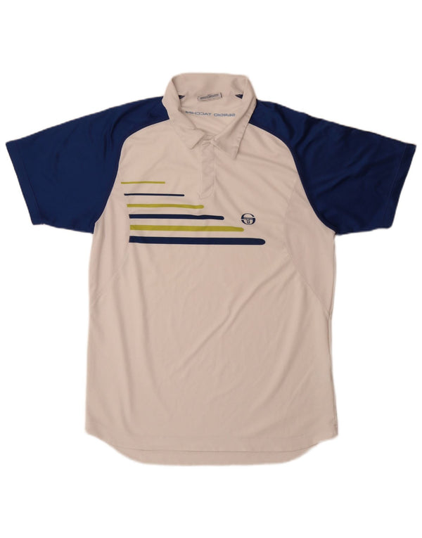 Sergio Tacchini muška polo majica velika bijela poliesterska boja
