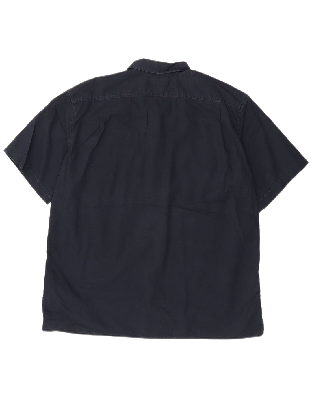 EDDIE BAUER Muška klasična krojna košulja kratkih rukava XL tamnoplavi pamuk