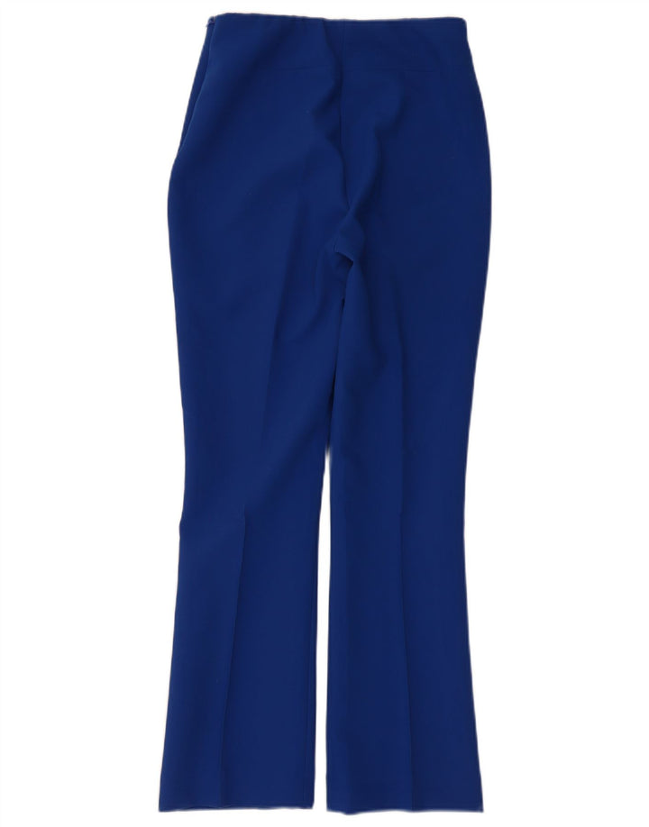Zara ženske ležerne hlače Bootcut XS W24 L26 plavi poliester