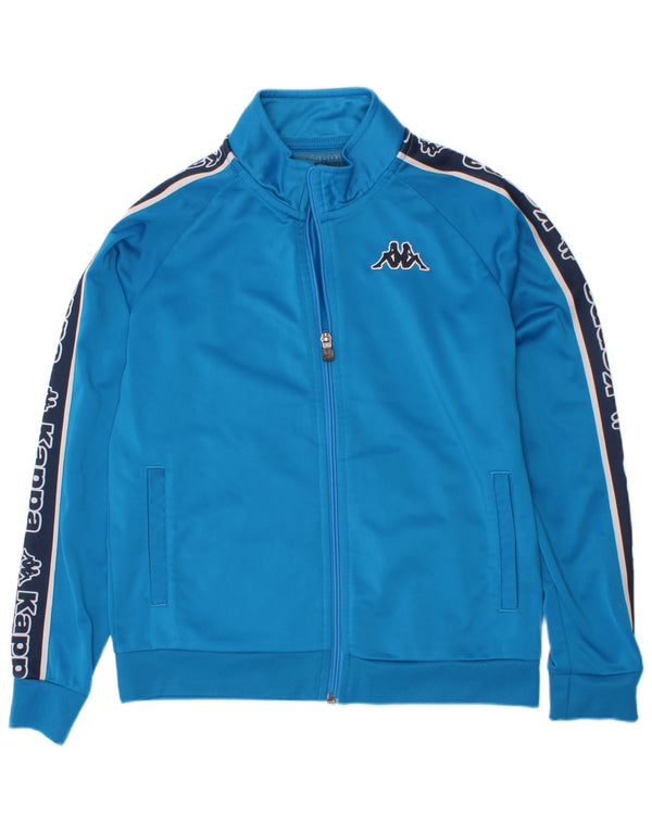 Gornja jakna trenirke Kappa Boys Graphic 11-12 Years Blue Colourblock