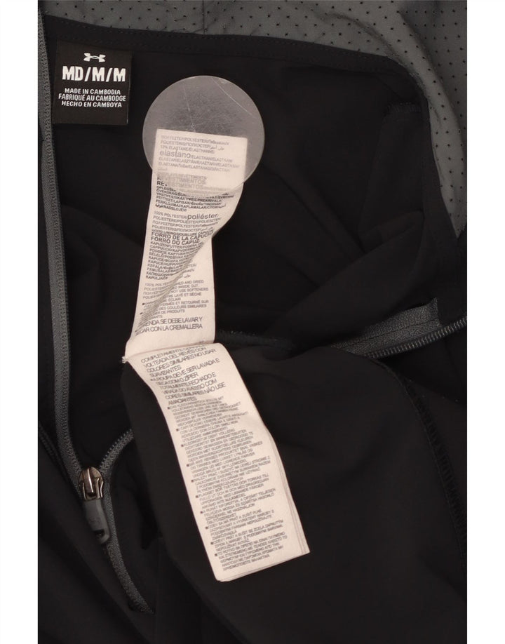 UNDER ARMOUR Muška trenirka s kapuljačom Gornja jakna srednje crne boje