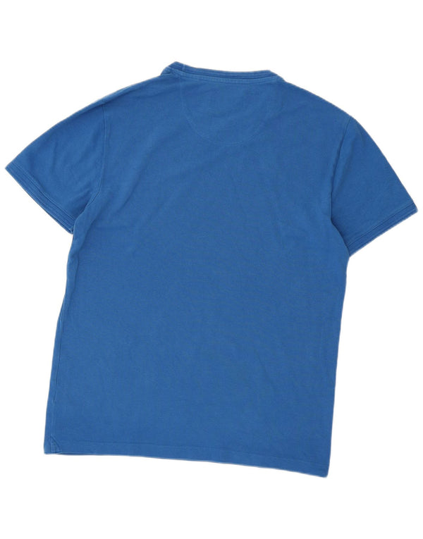 Penguin Mens T-Shirt Top XL Blue Cotton