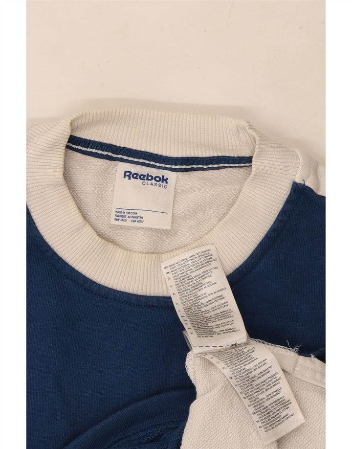 REEBOK Ženska velika majica s kratkim rukavima UK 16/18 Velika plava boja