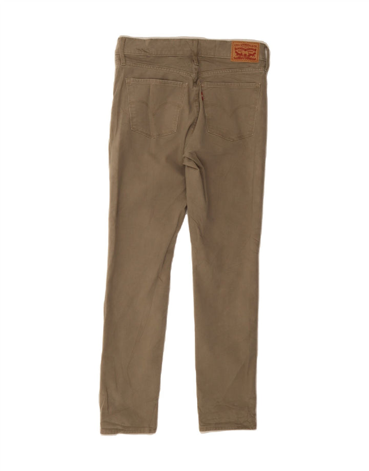 LEVI'S Womens Slim Jeans W27 L28  Beige Cotton Vintage Levi's and Second-Hand Levi's from Messina Hembry 
