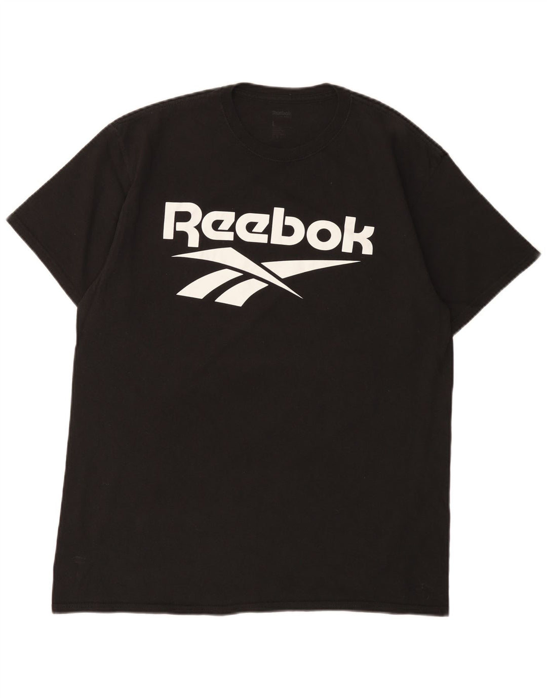 Reebok muška velika crna majica s grafičkim motivima