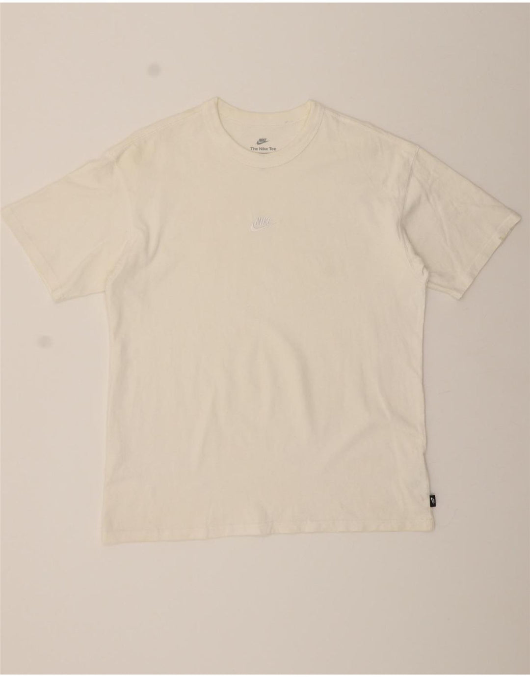 NIKE Mens Loose Fit T-Shirt Top Medium White Cotton Vintage Nike and Second-Hand Nike from Messina Hembry 