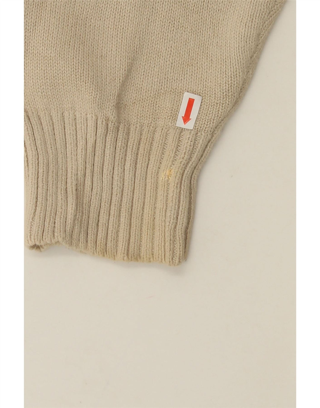 DOCKERS Mens Cardigan Sweater XL Beige Vintage Dockers and Second-Hand Dockers from Messina Hembry 
