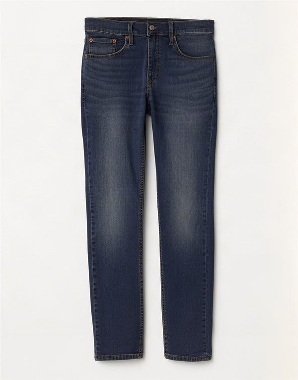 Levi's muške 512 uske sužene traperice W29 L30 plavi pamuk