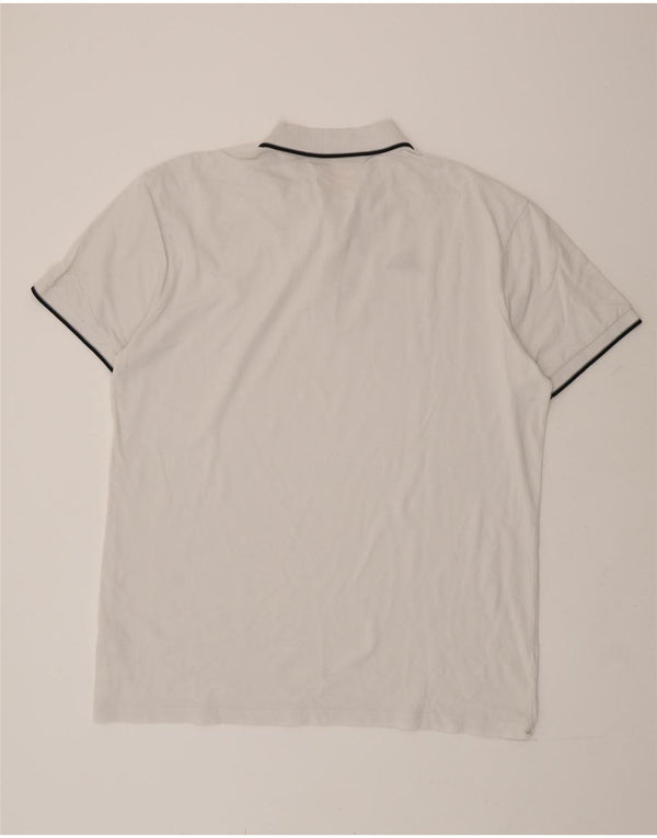 KAPPA muška polo majica 3XL bijeli pamuk