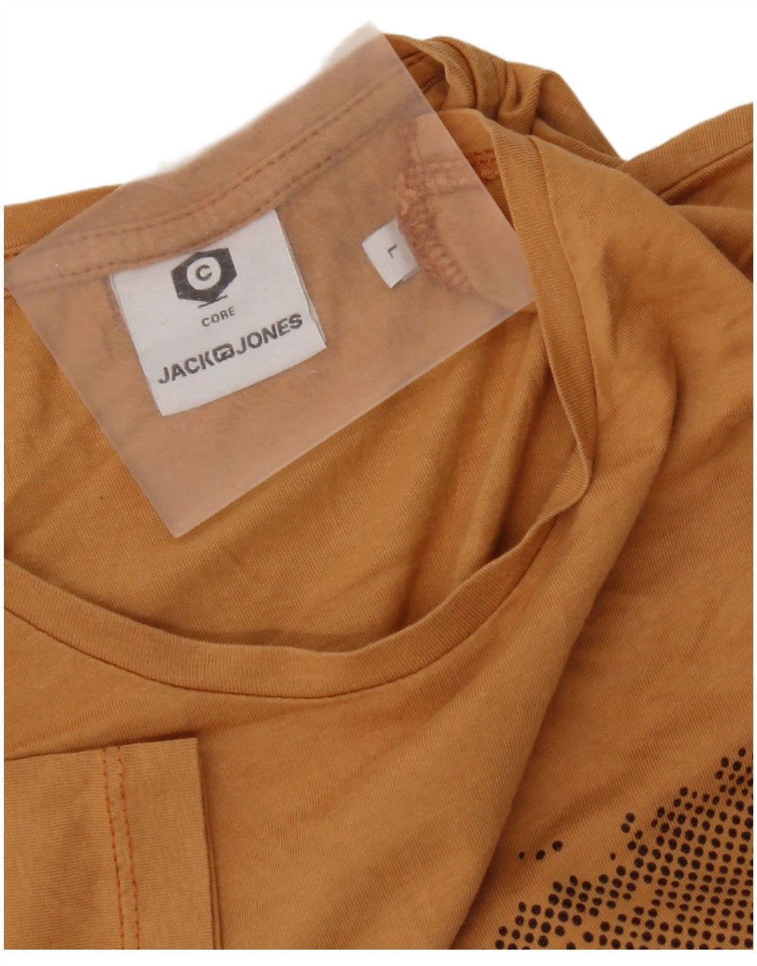 Velika žuta muška majica s grafičkim motivima Jack & Jones