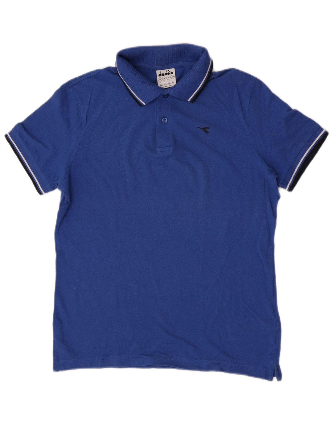 Diadora muška polo majica srednje plavi pamuk