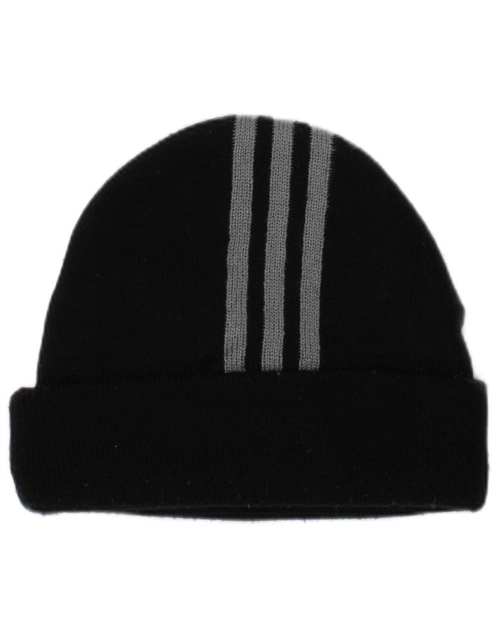 Adidas muška pletena kapa od poliestera crne pruge jedne veličine
