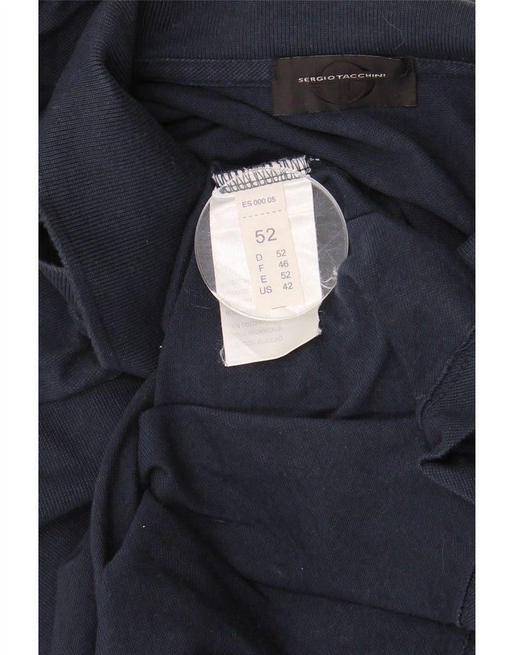 SERGIO TACCHINI Muška polo majica IT 52 Veliki tamnoplavi pamuk