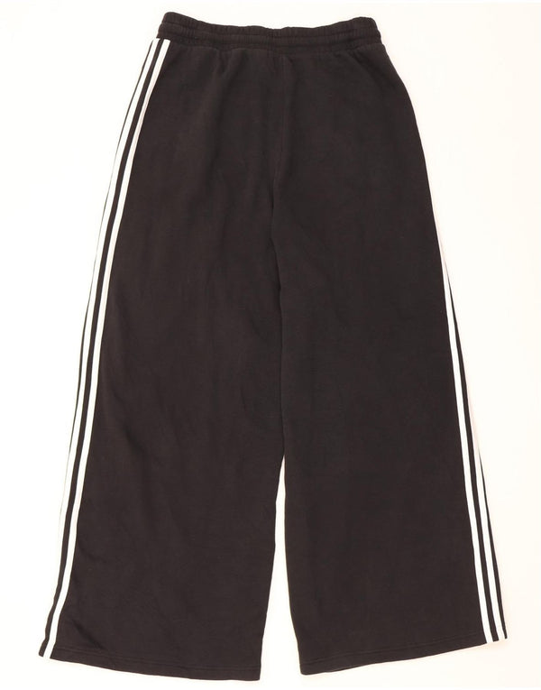 Adidas ženske široke hlače za trenirku UK 16/18 velike crne pamučne hlače