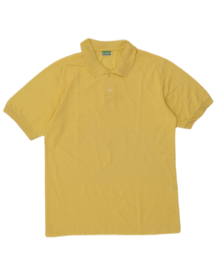Diadora muška polo majica srednje žuti pamuk