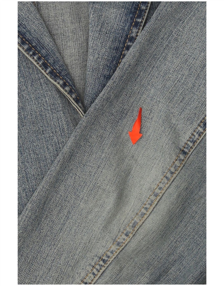 ESPRIT Ženska traper jakna s 2 gumba UK 16 Veliki plavi pamuk