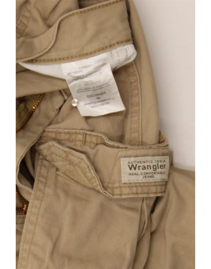 Wrangler muške kargo kratke hlače W40 XL bež pamuk