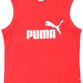 PUMA muški grafički prsluk srednje crvene boje