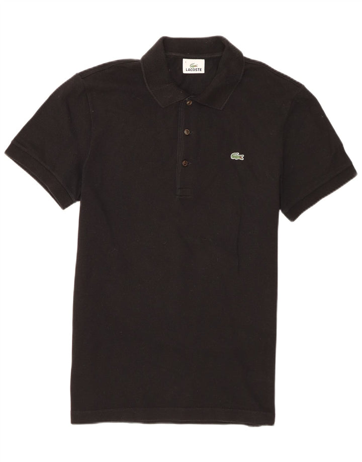 Lacoste muška polo majica veličine 4, srednje crni pamuk