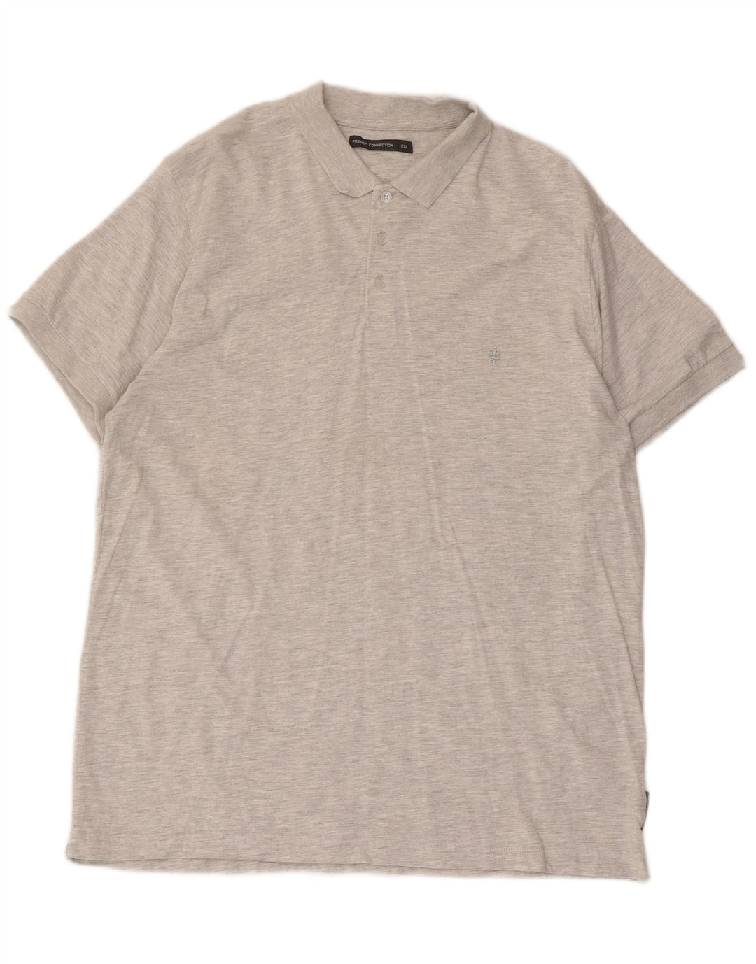 French Connection muška polo majica 2XL sivi pamuk