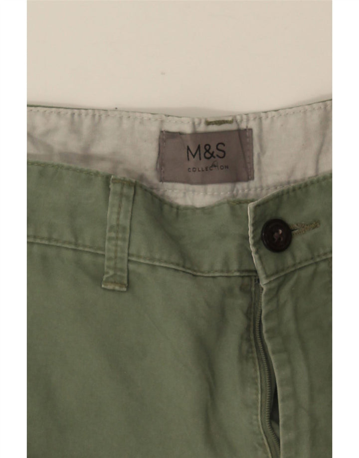 Marks & Spencer muške chino kratke hlače W34 velike zelene