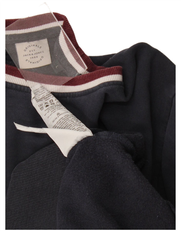 Jack & Jones muška trenirka, veliki tamnoplavi pamuk