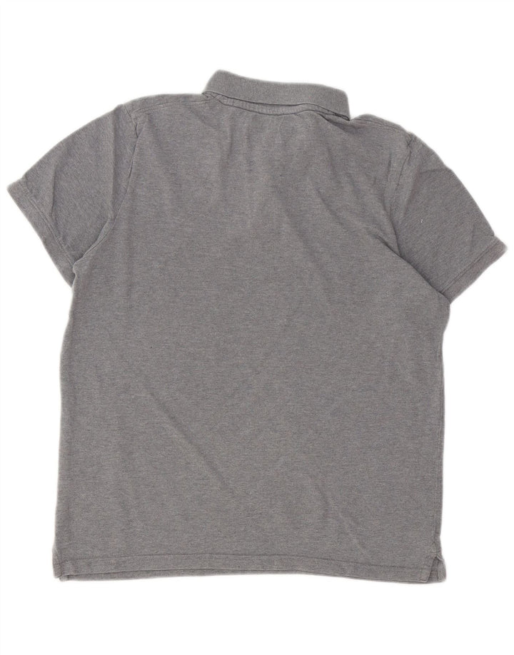 Jack & Jones muška polo majica srednje sivi flekasti pamuk