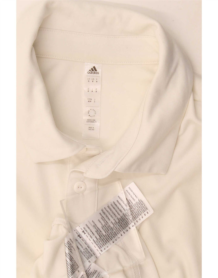 Adidas muška Aeroready polo majica srednje bijele boje od poliestera