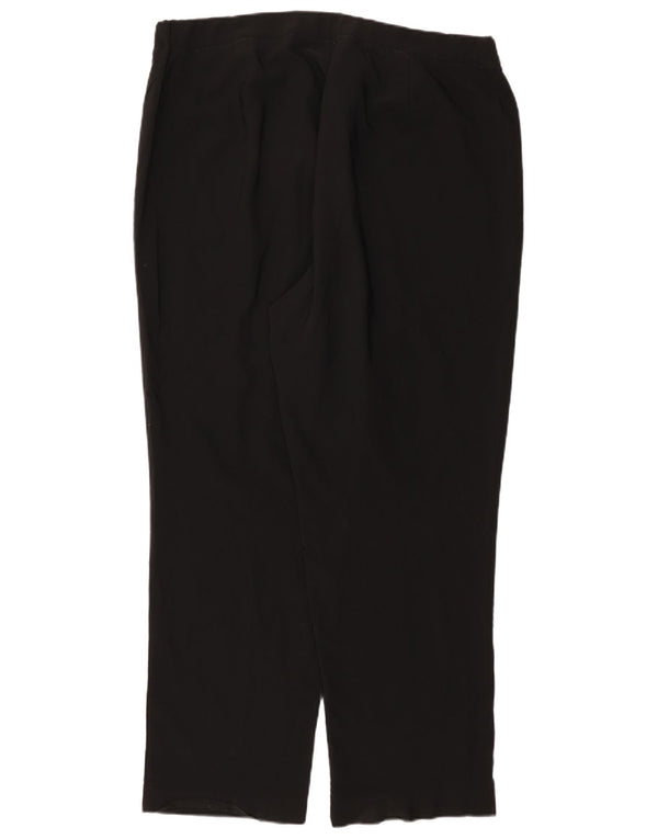 Marks & Spencer ženske autograph ležerne hlače UK 18 XL W38 L30 crne